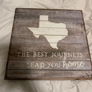 Texas wall decor